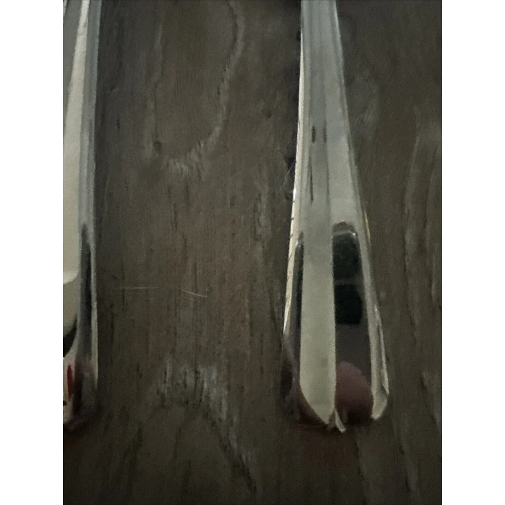 Vtg. Oneida‎ GALA IMPULSE (2)Serving Spoons Cold Meat Fork Stainless Flatware